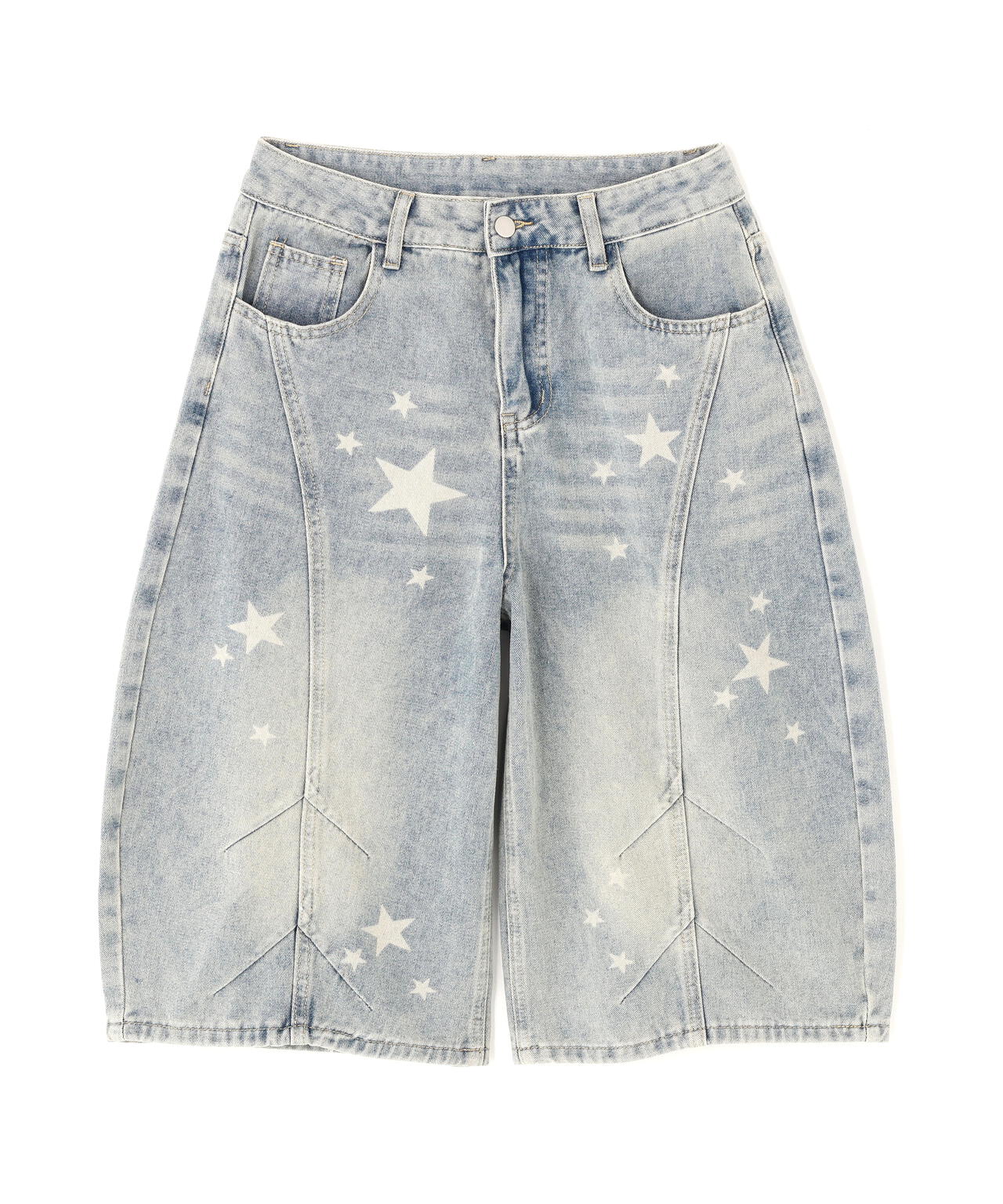 SIS/エスアイエス/Star Denim Shorts