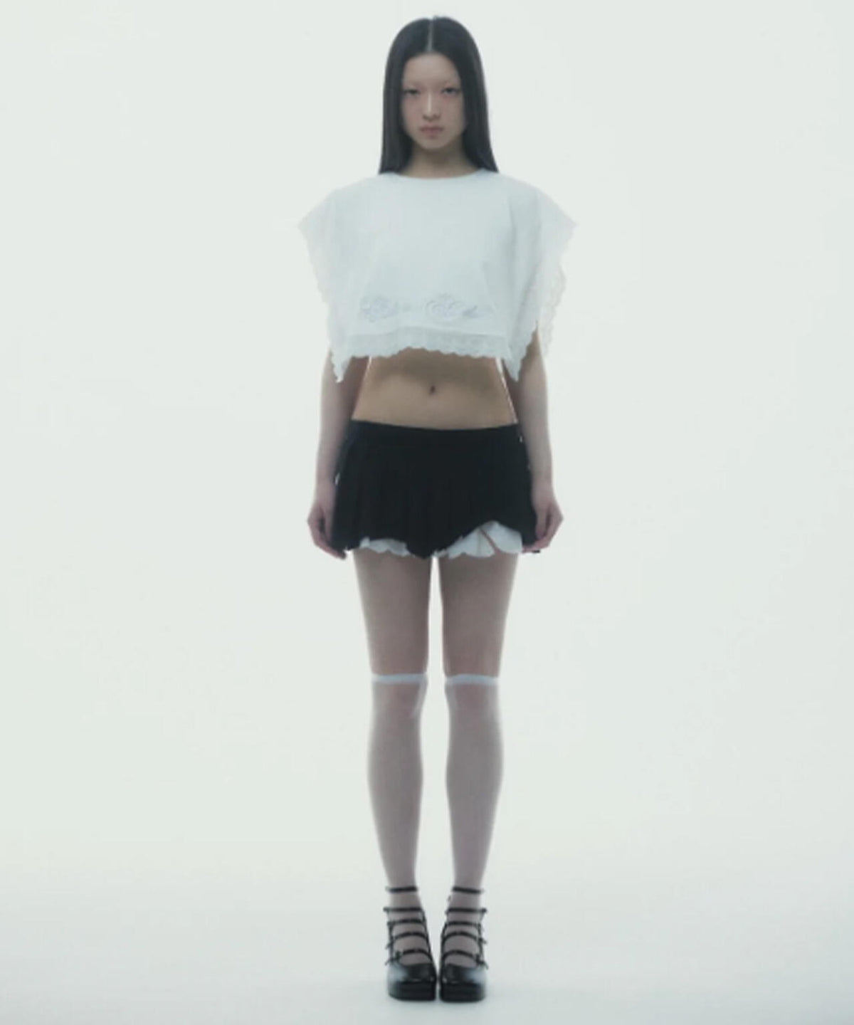 neith./ネイス/Destroyed Micro Mini Skirt
