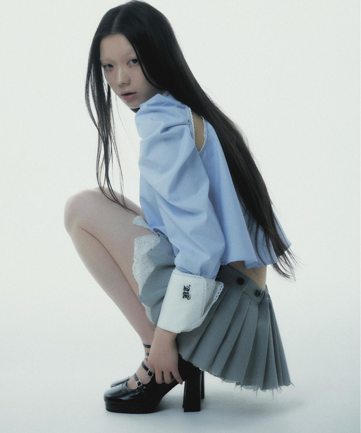 neith./ネイス/Destroyed Micro Mini Skirt