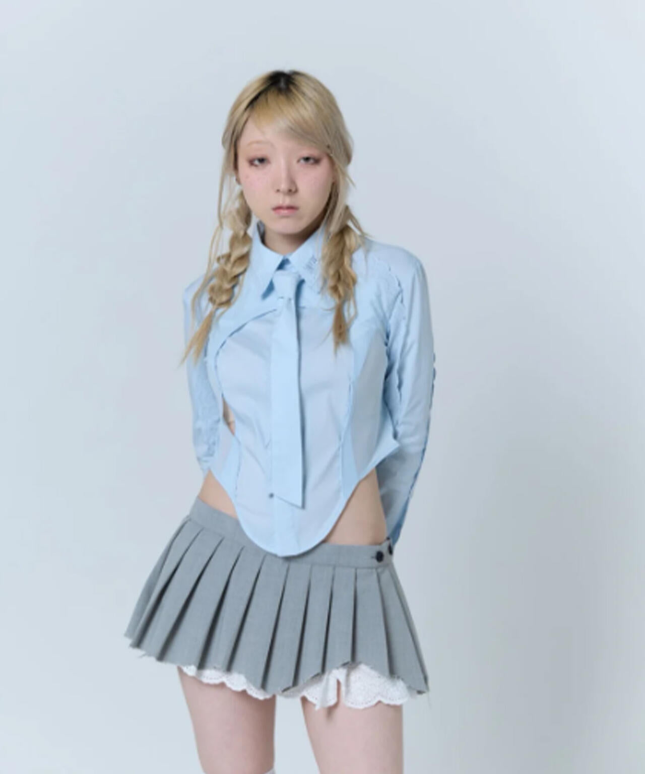 neith./ネイス/Destroyed Micro Mini Skirt