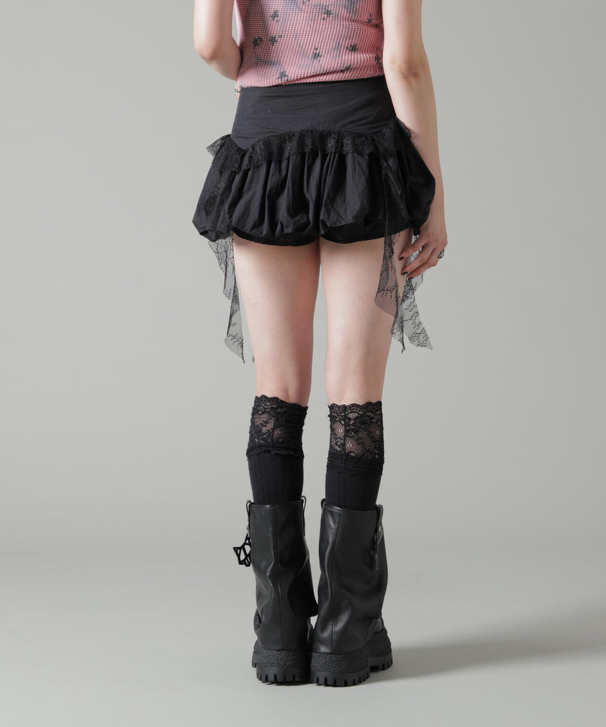 MAVYTH/メヴィス/FRILL TIERED LACE SKIRT