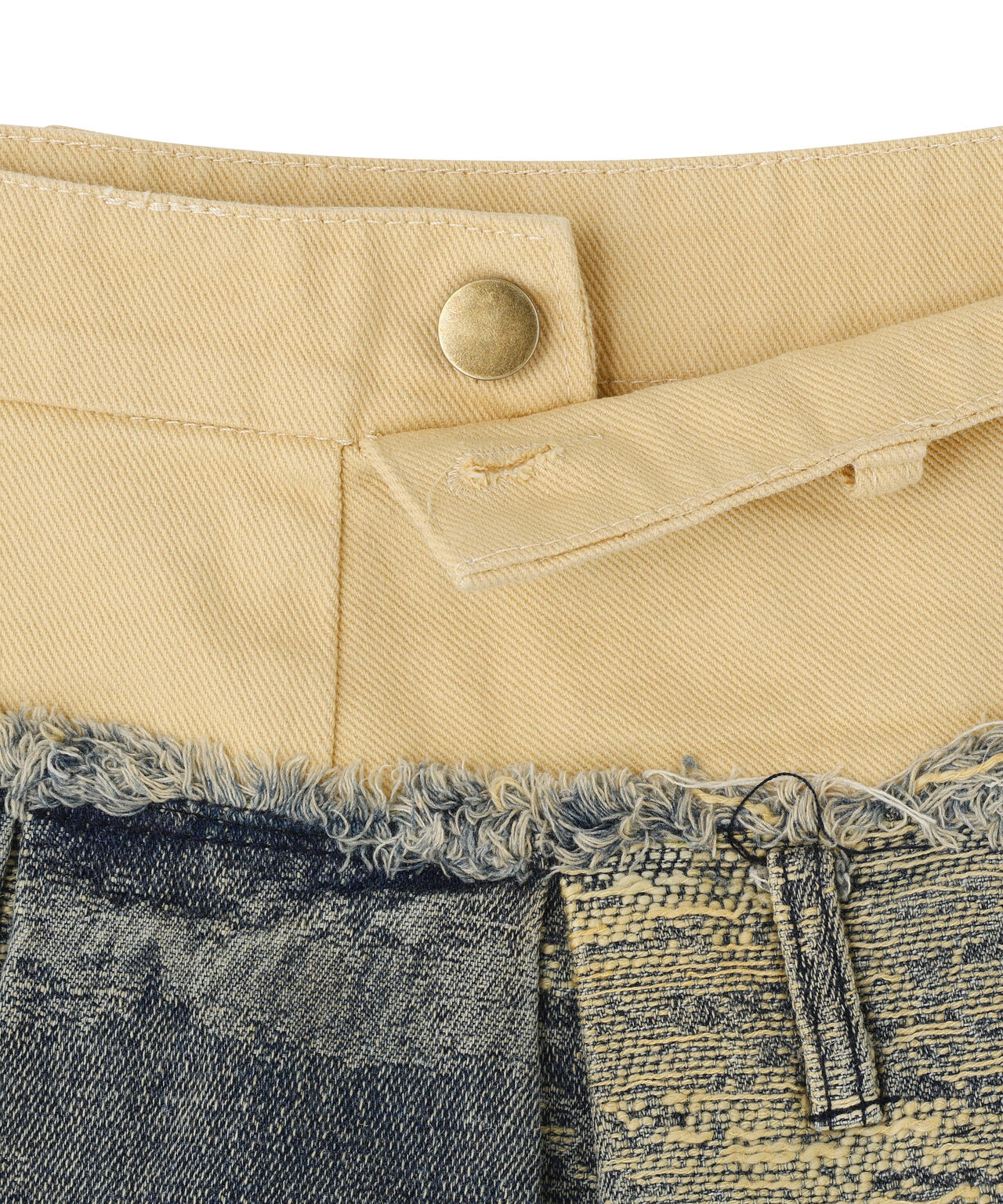 MAVYTH/メヴィス/DENIM PLEATS MINI SKIRT
