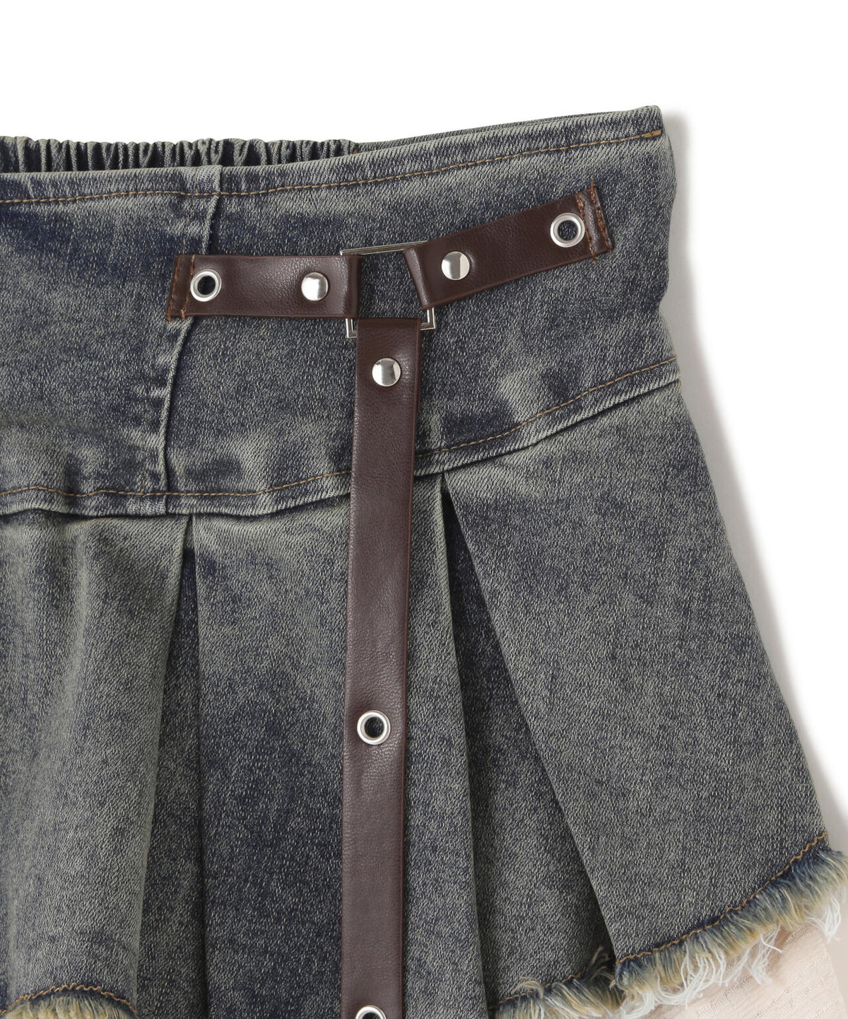 MAVYTH/メヴィス/DOCKING DENIM SKIRT