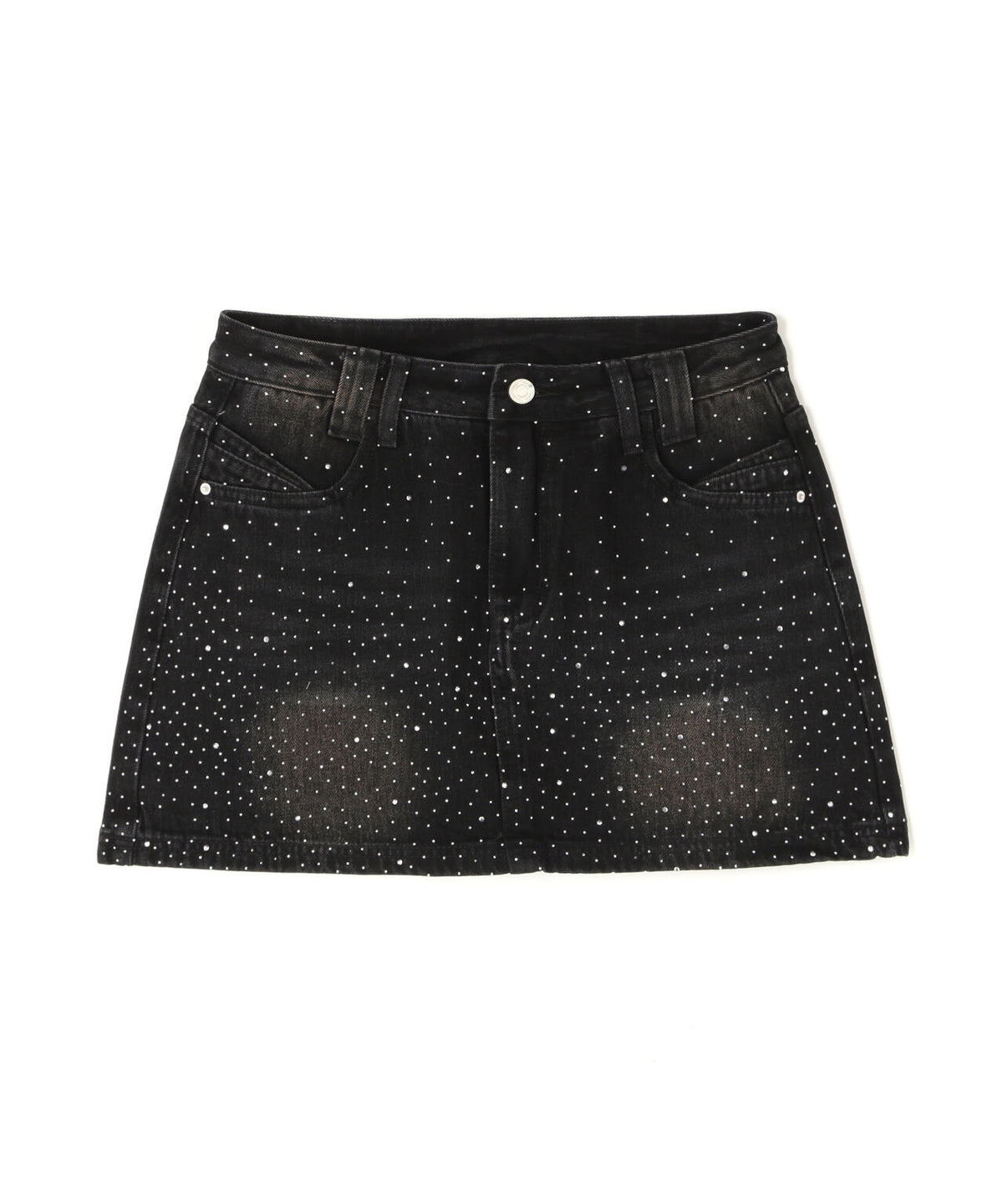 MAVYTH/メヴィス/RHINESTONE MINI SKIRT