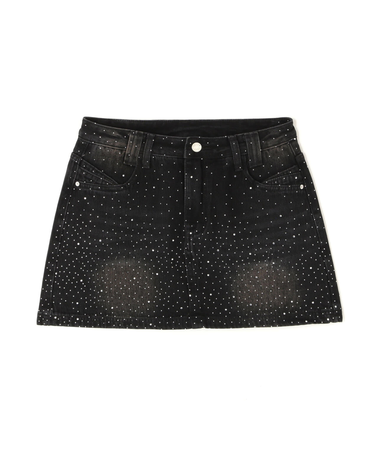 MAVYTH/※RHINESTONE MINI SKIRT