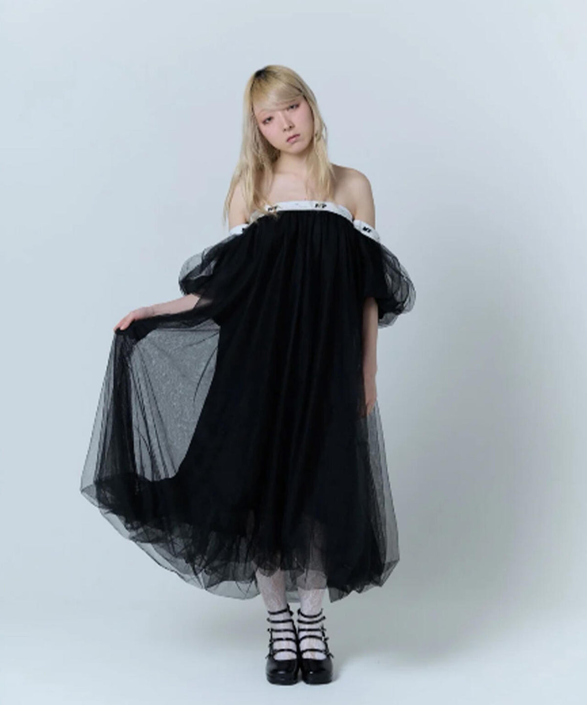 neith./ネイス/Tulle Bare Dress