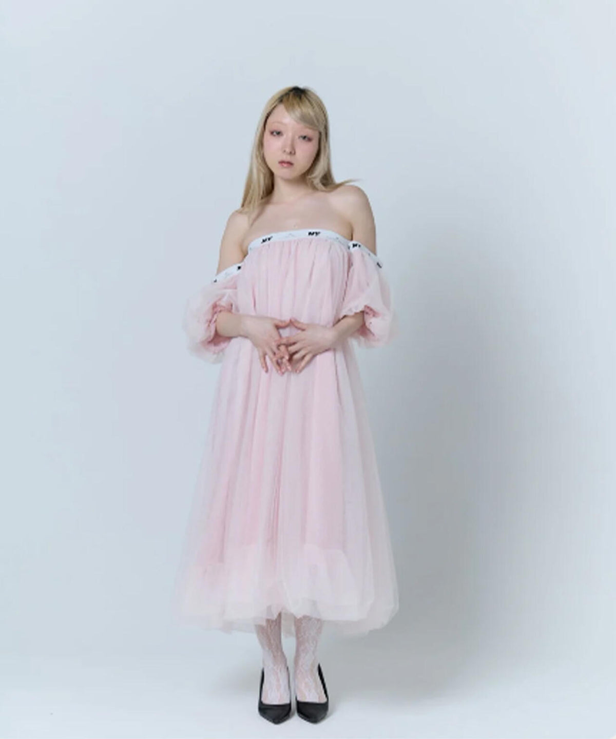 neith./ネイス/Tulle Bare Dress