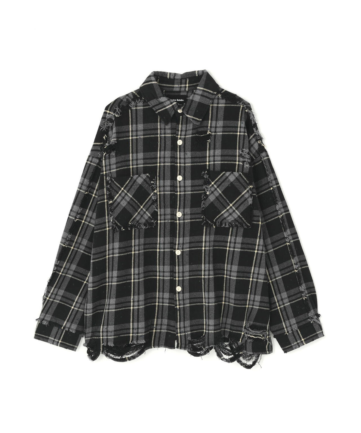 【WEB&DEPOT限定】DankeSchon/ダンケシェーン/FLANNEL DAMAGE SHIRTS