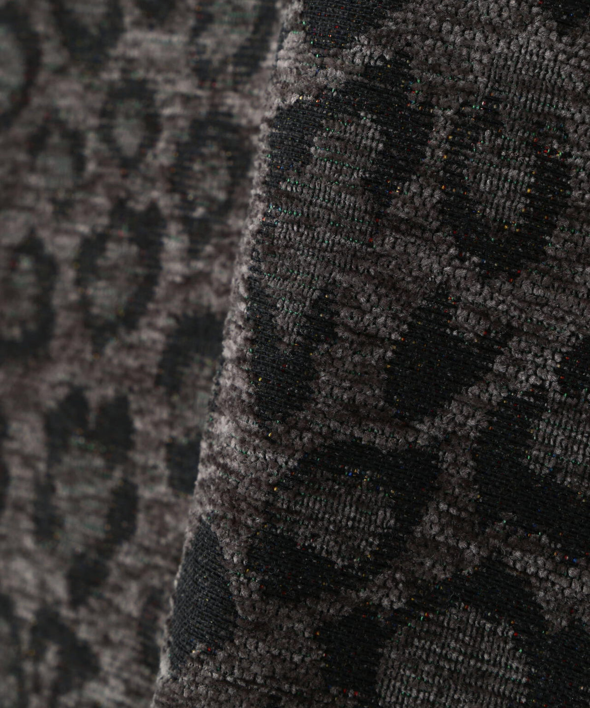 DankeSchon/ダンケシェーン/LEOPARD CHENILLE SHIRTS