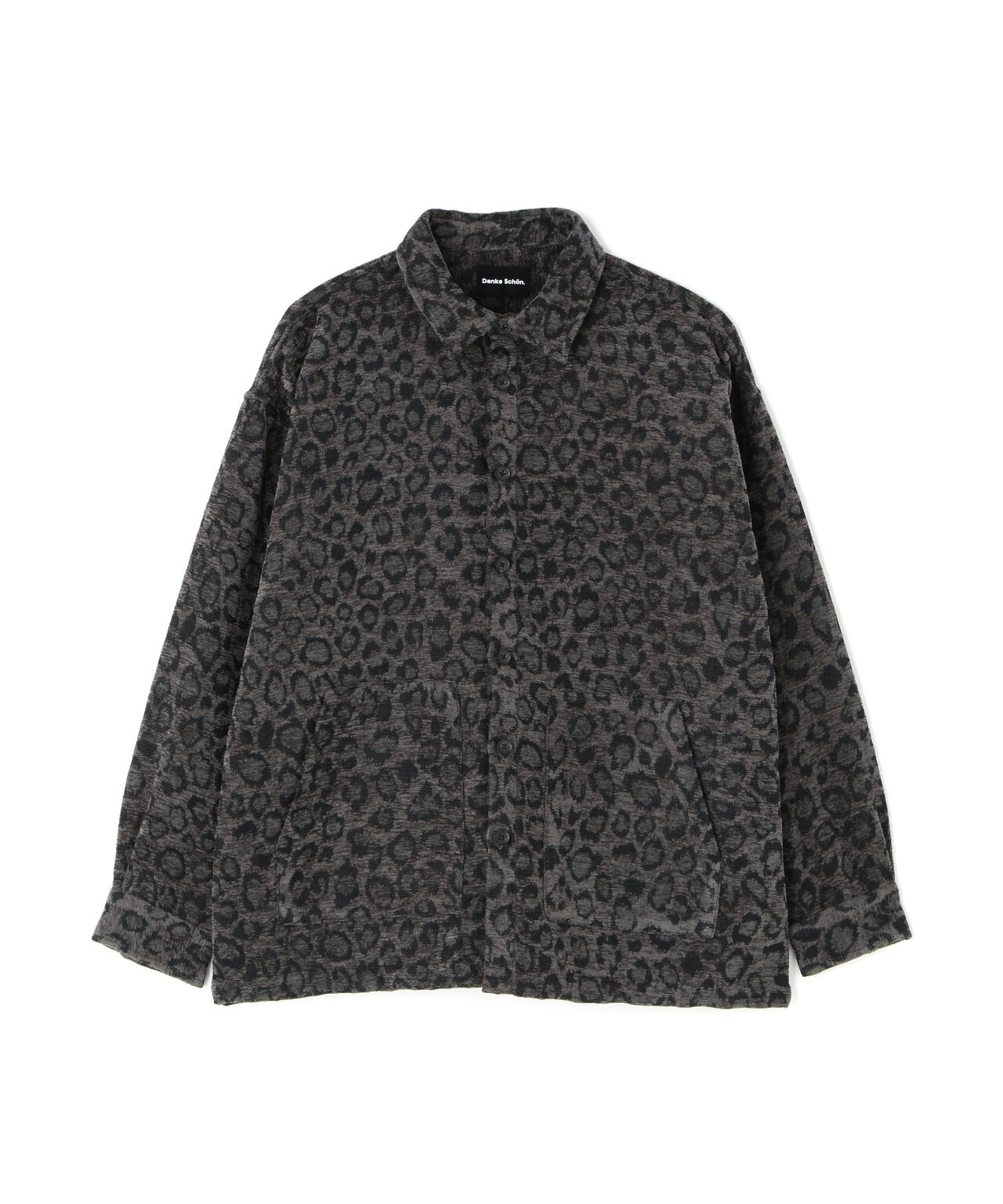DS/LEOPARD CHENILLE SH