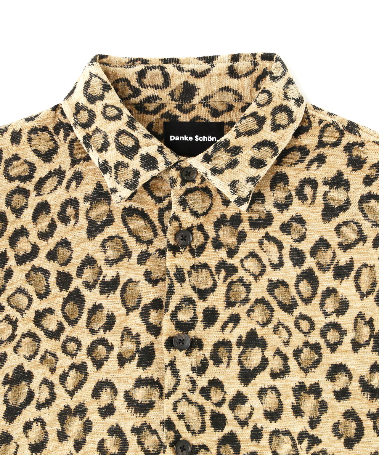 DS/LEOPARD CHENILLE SH