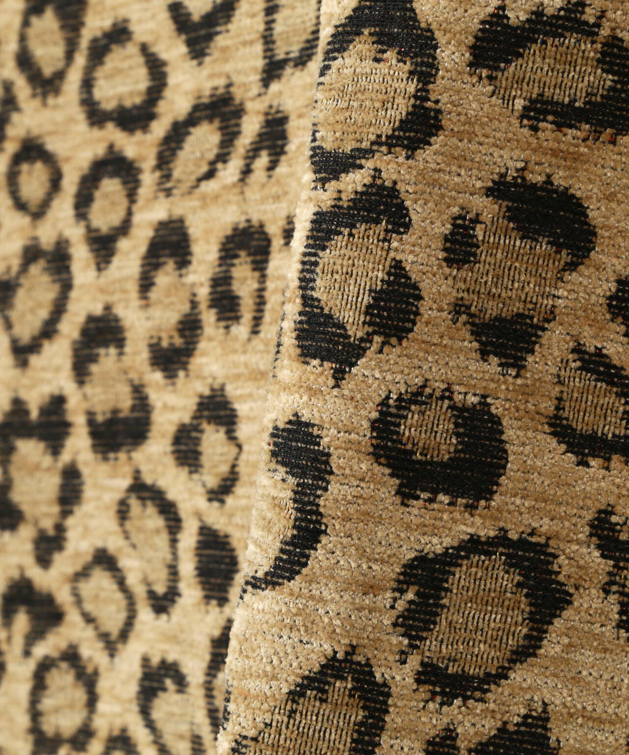 DS/LEOPARD CHENILLE SH