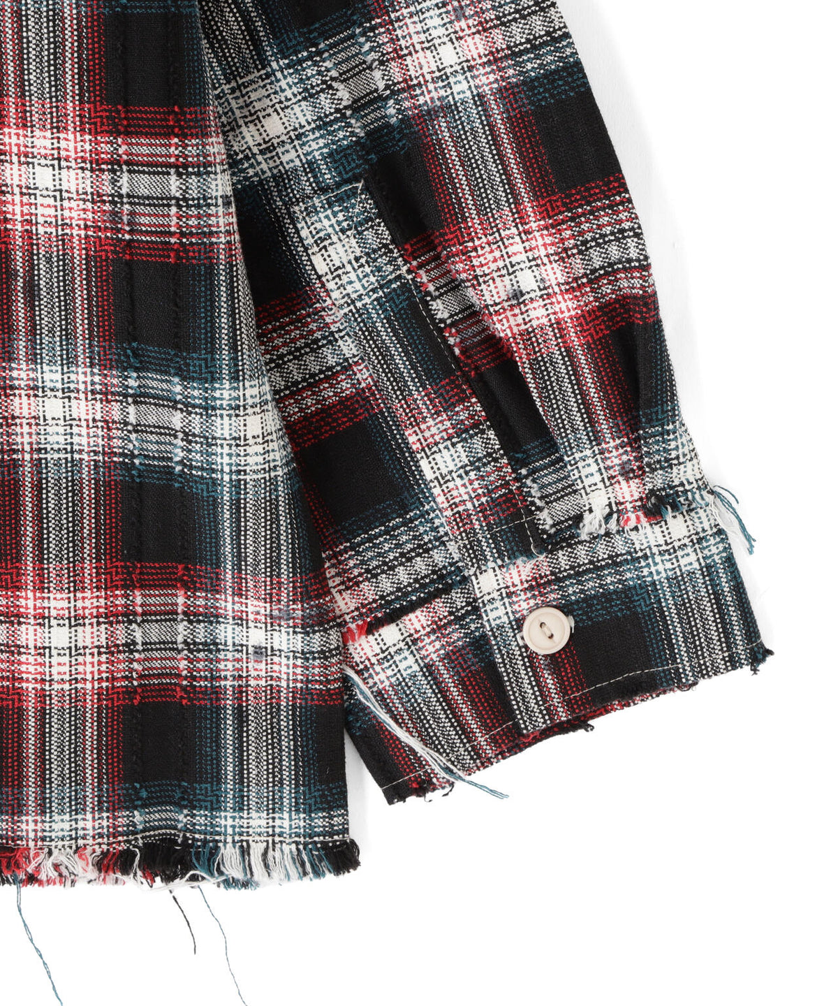 DankeSchon/ダンケシェーン/FLANNEL DAMAGE SHIRTS DOBBY