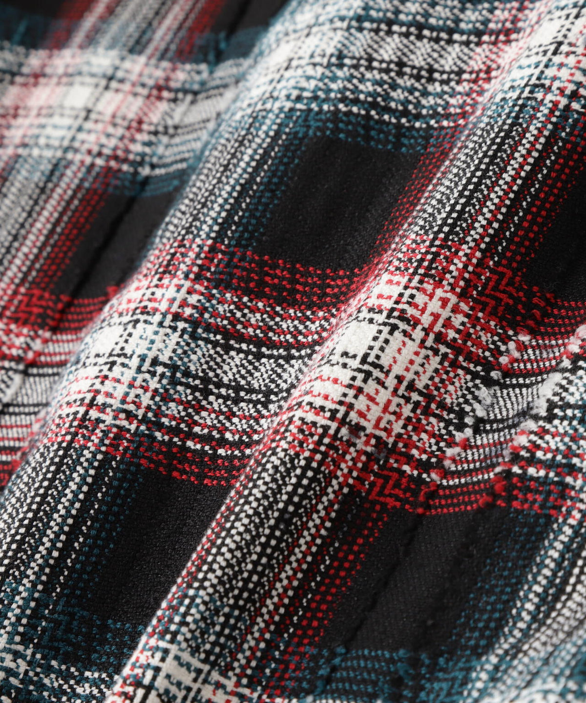 DankeSchon/ダンケシェーン/FLANNEL DAMAGE SHIRTS DOBBY