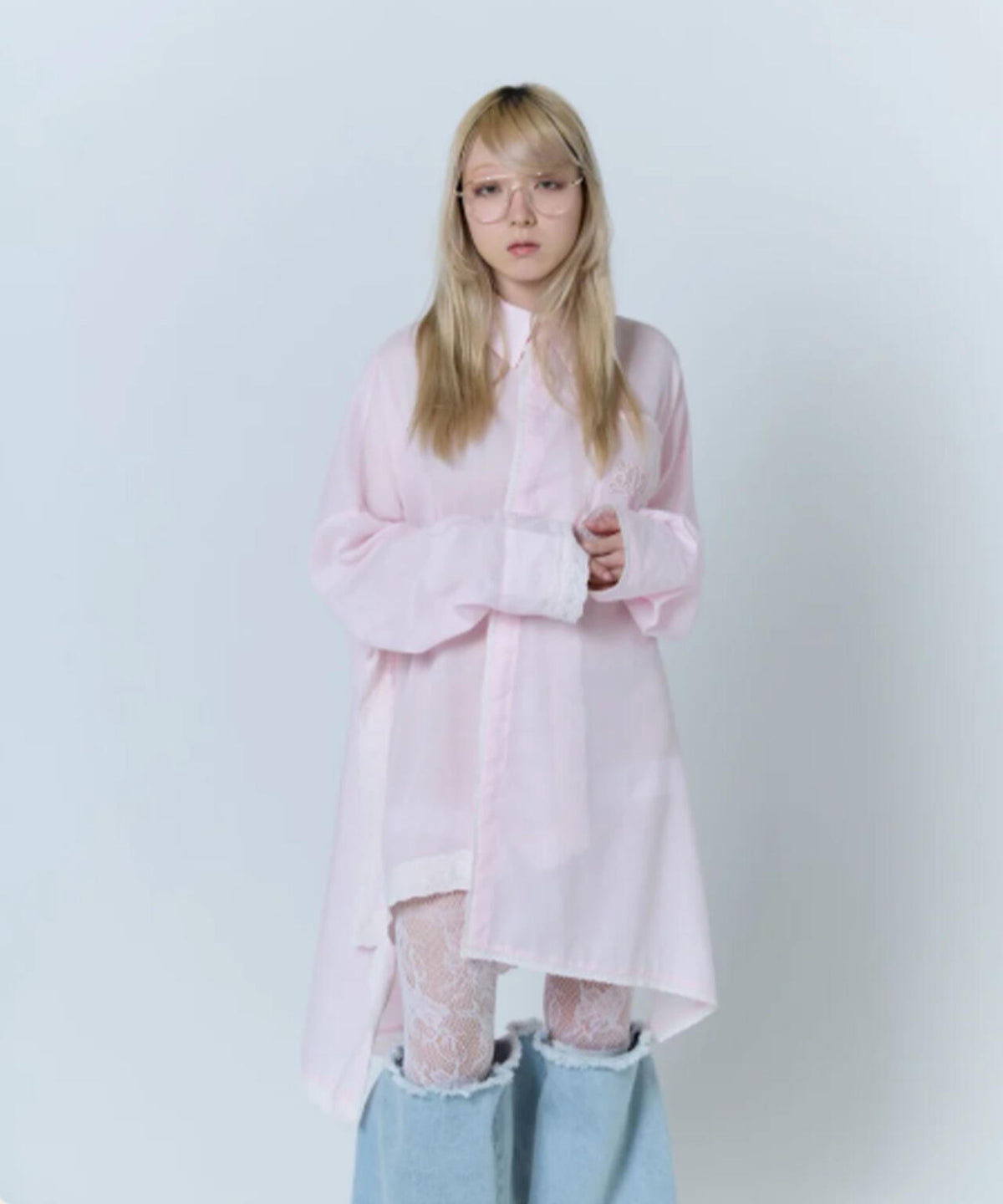 neith./ネイス/Handkerchief Shirt Dress