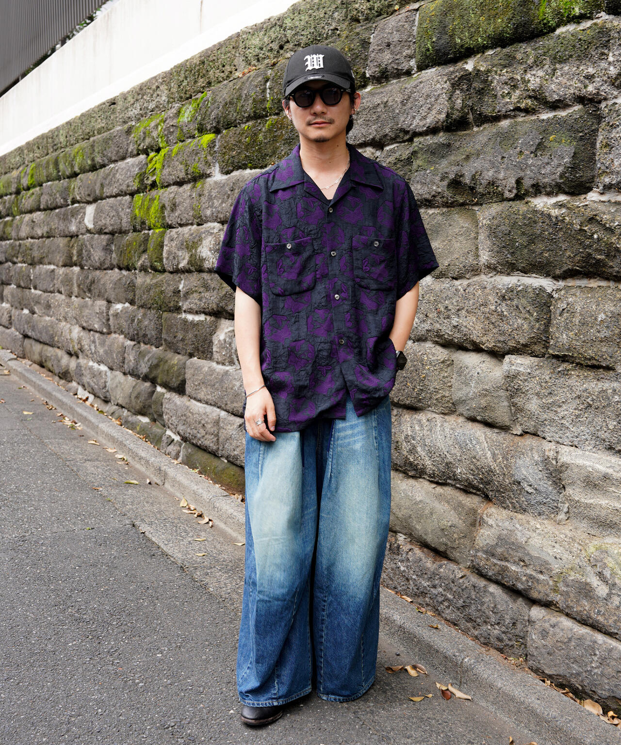 NEEDLES/ニードルズ/BUTTERFLY S/S ONE-UP SHIRT