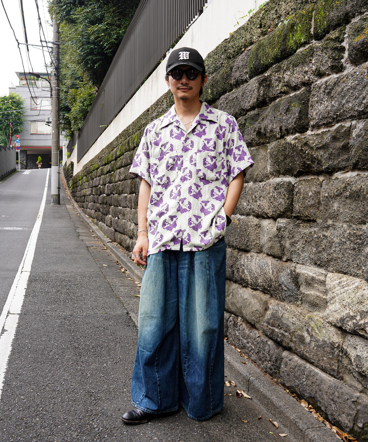 NEEDLES/ニードルズ/BUTTERFLY S/S ONE-UP SHIRT