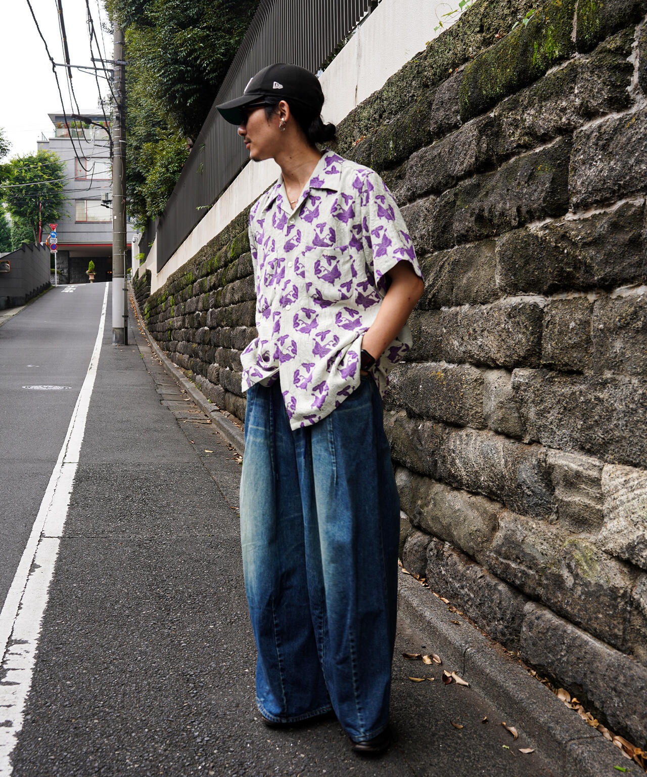 NEEDLES/ニードルズ/BUTTERFLY S/S ONE-UP SHIRT