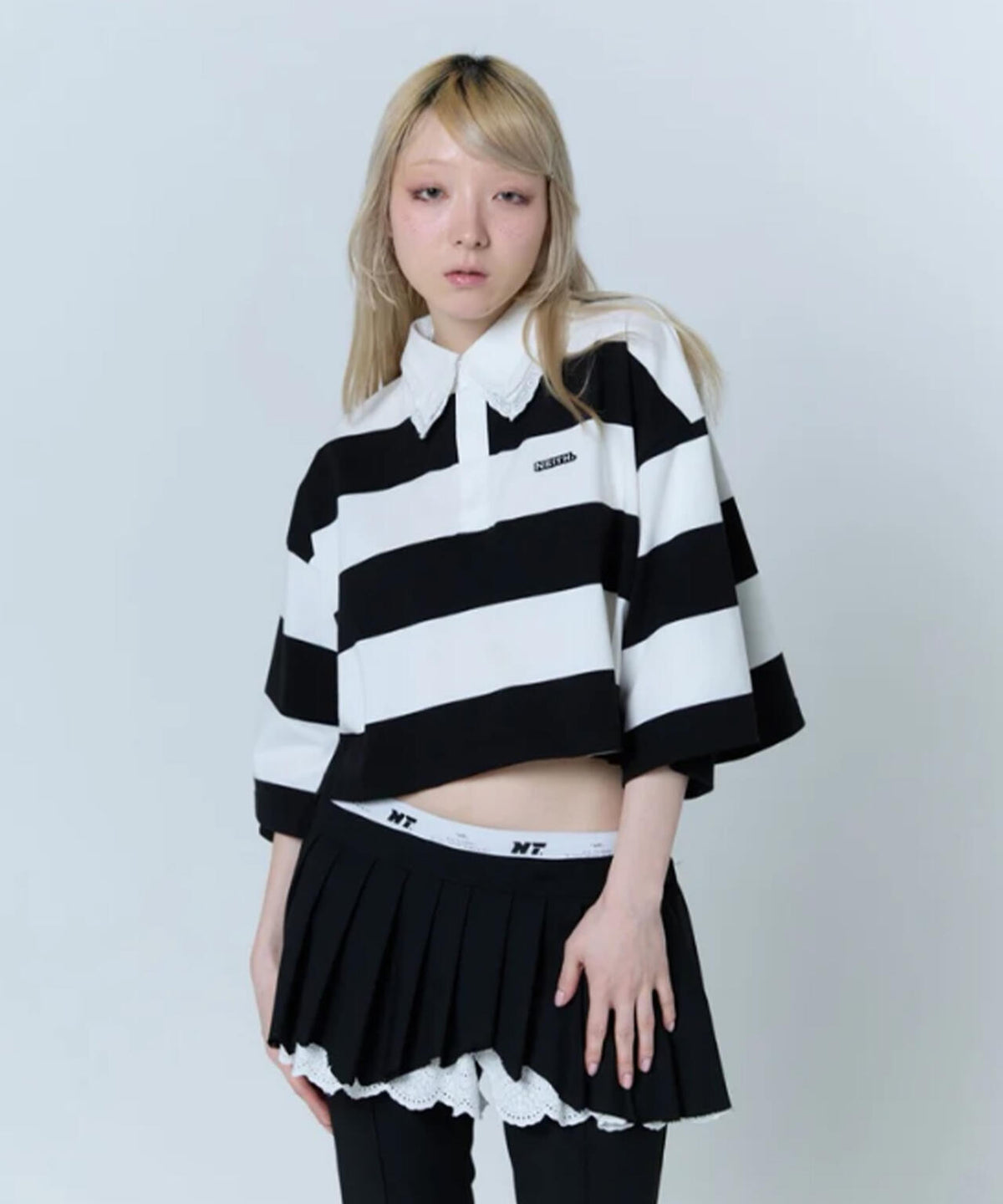 neith./ネイス/Double Collar Rugger Shirt