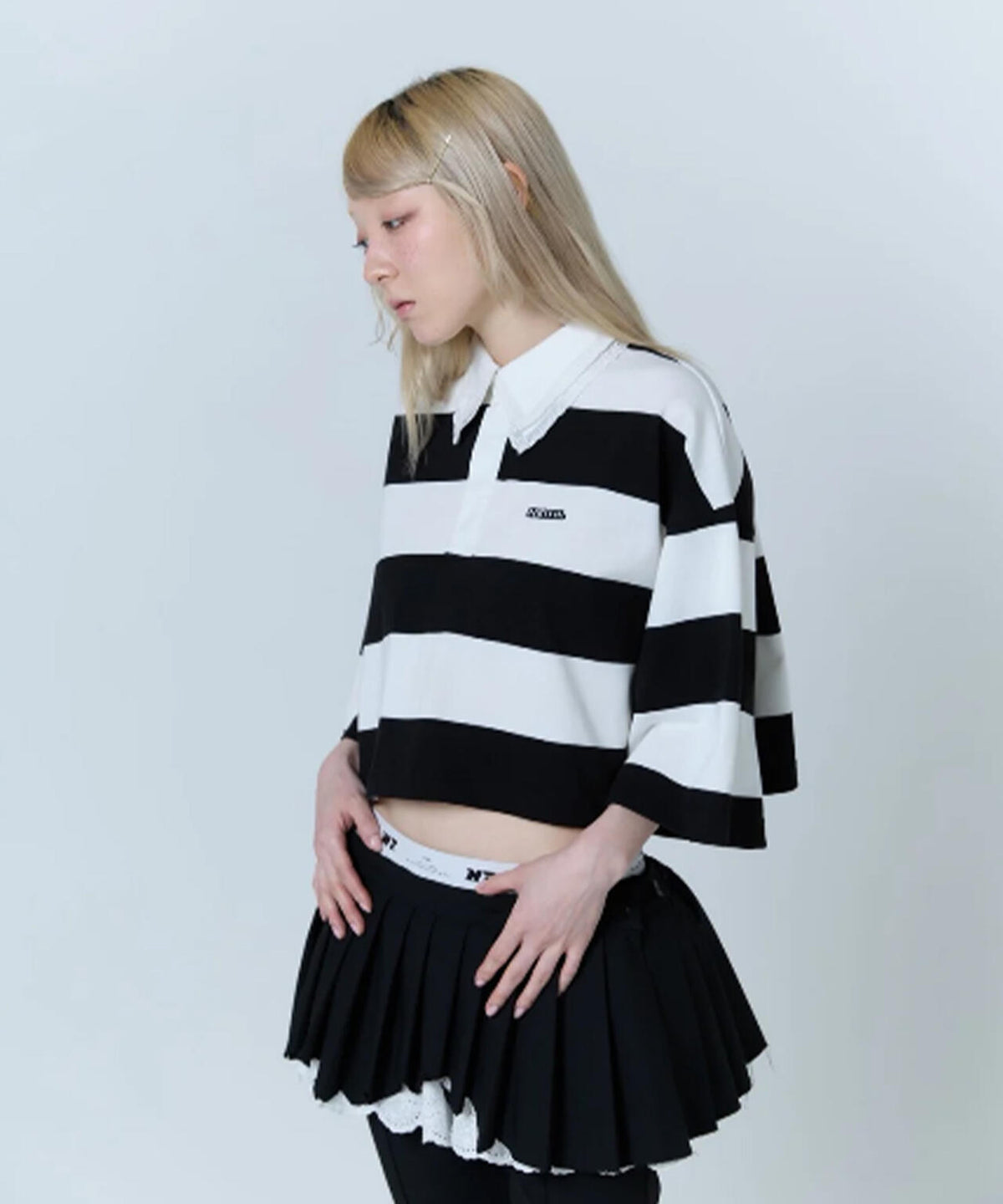 neith./ネイス/Double Collar Rugger Shirt