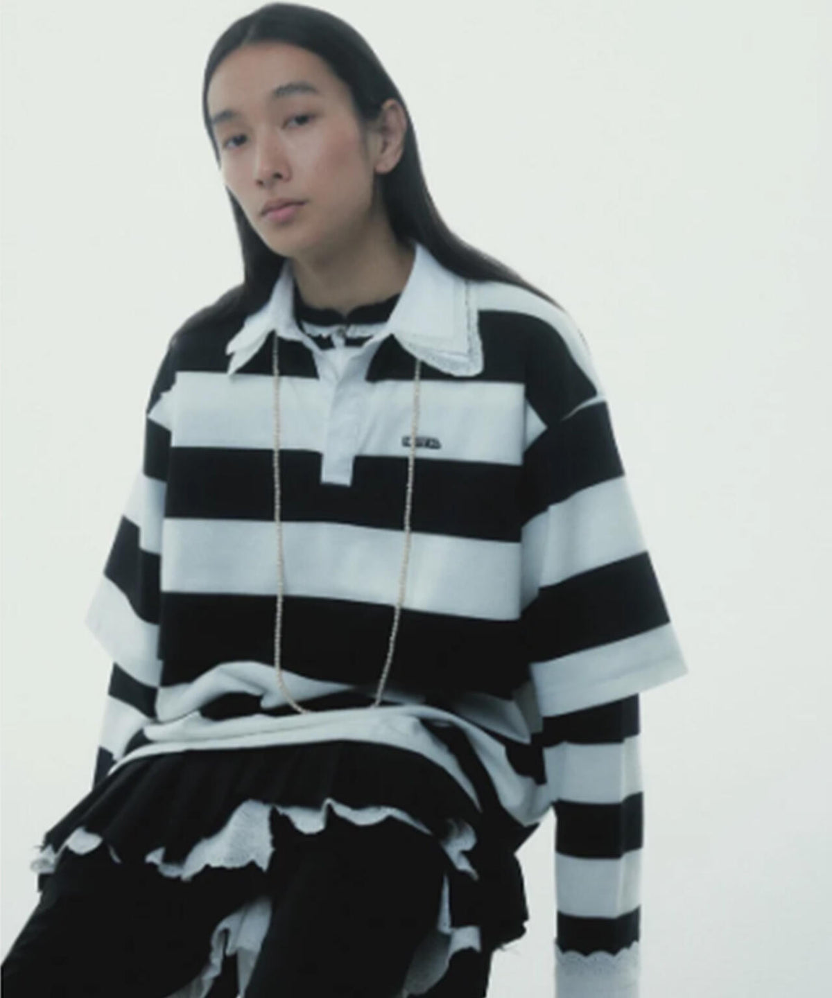 neith./ネイス/Double Collar Rugger Shirt