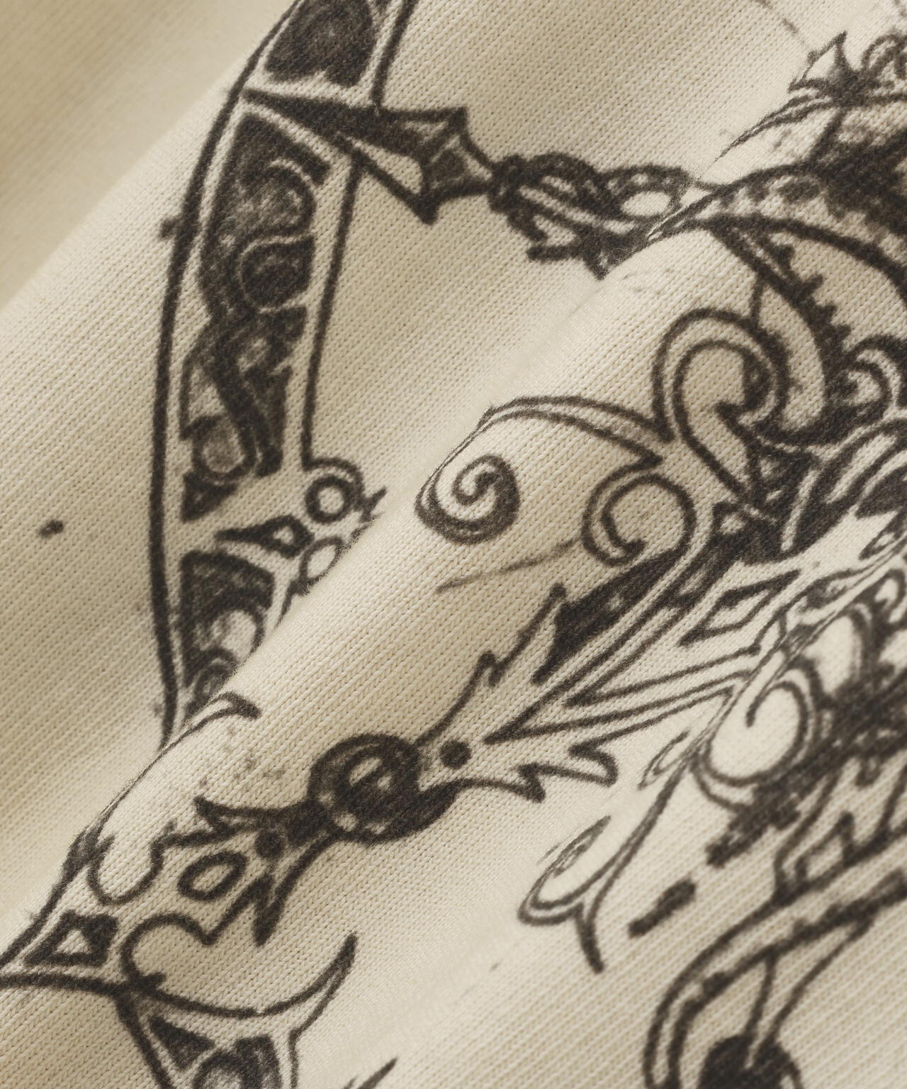 DankeSchon/ダンケシェーン/SPRAYBURN L/S TEE SEVEN