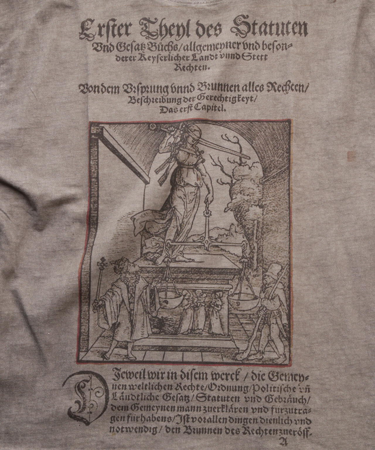 DankeSchon/ダンケシェーン/SPRAYBURN L/S TEE BIBLE