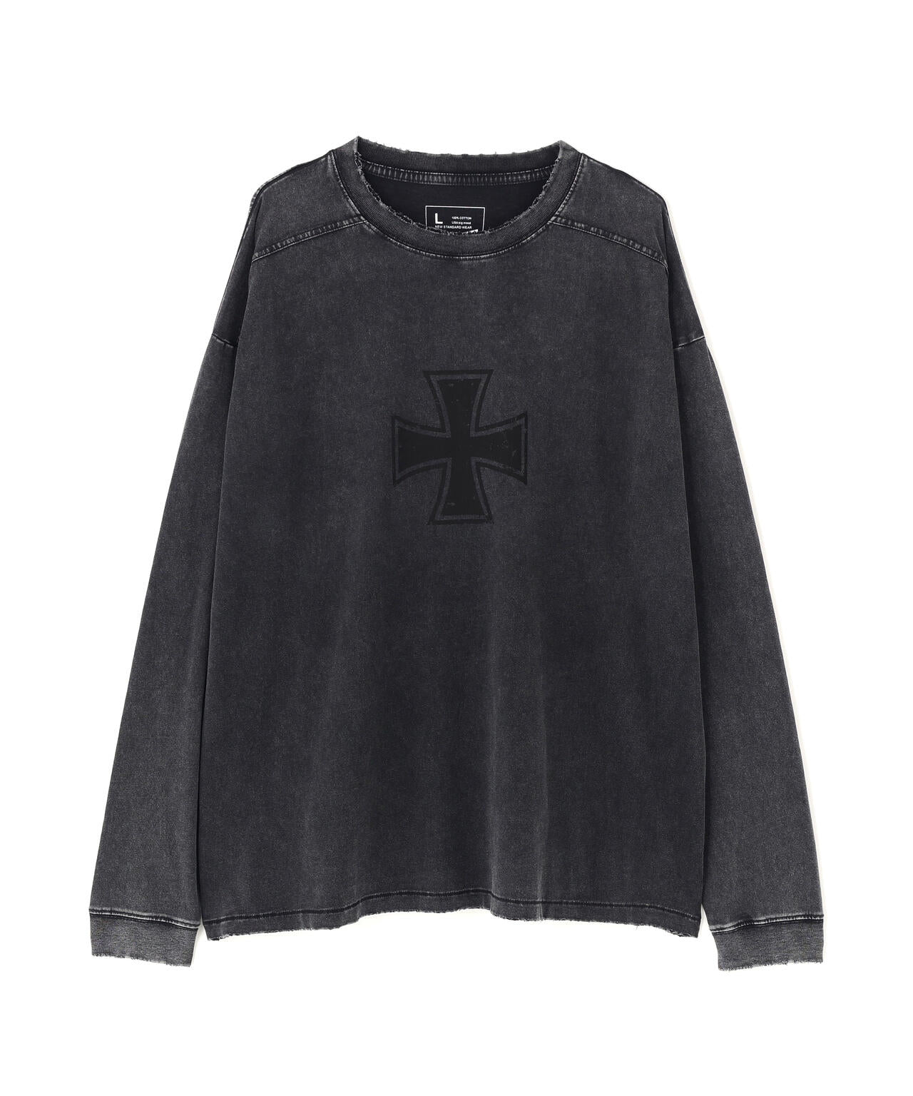 DankeSchon/ダンケシェーン/CHEMICAL BRUST RHINESTONE L/S TEE