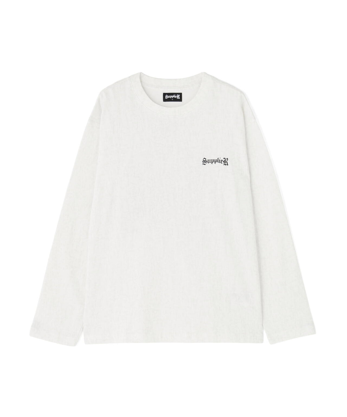 SUPPLIER/サプライヤー/Cross Rhinestone Long Sleeve Tee