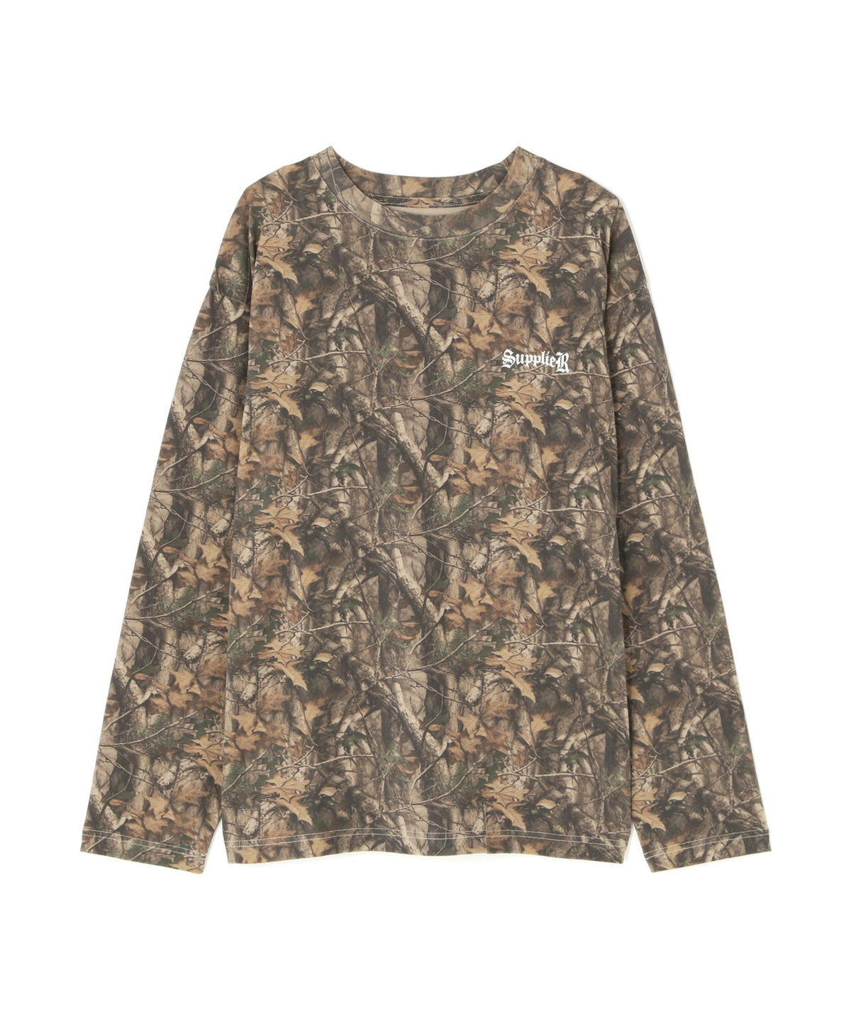 SUPPLIER/サプライヤー/Cross Rhinestone Long Sleeve Tee