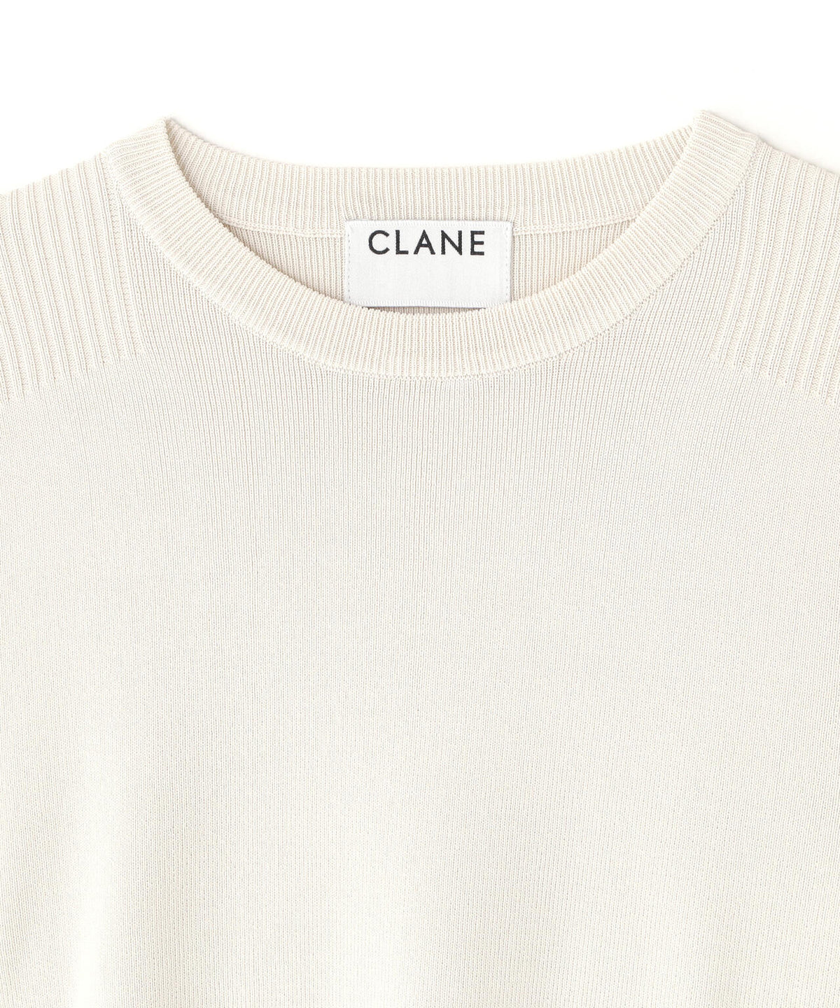 CLANE/クラネ/BASIC COMPACT KNIT TOPS