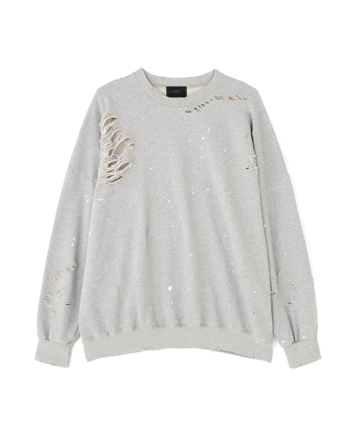 SIS/エスアイエス/DAMAGE SWEAT TOP