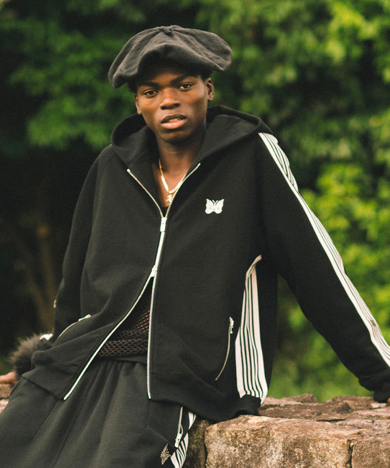 NEEDLES/ニードルズ/【LHP EXCLUSIVE】ZIP TRACK HOODY - COTTON JERSEY