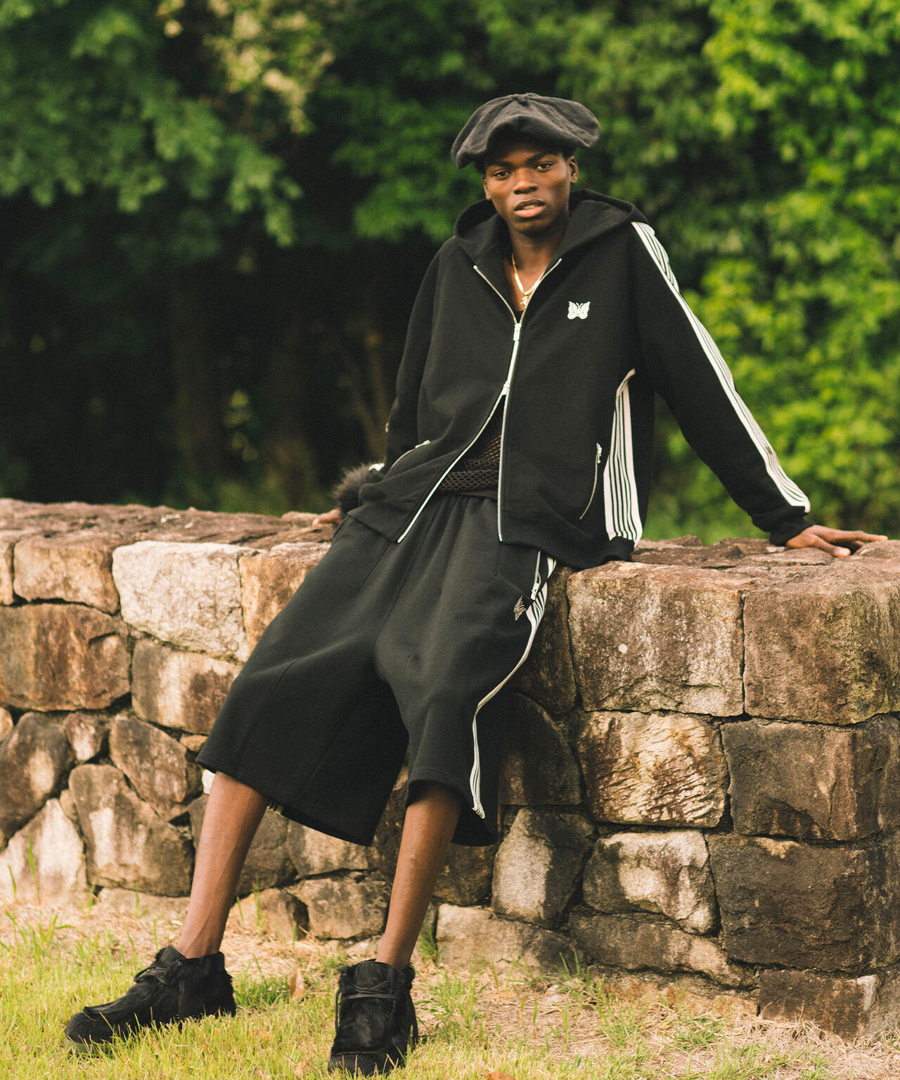 NEEDLES/ニードルズ/【LHP EXCLUSIVE】ZIP TRACK HOODY - COTTON JERSEY