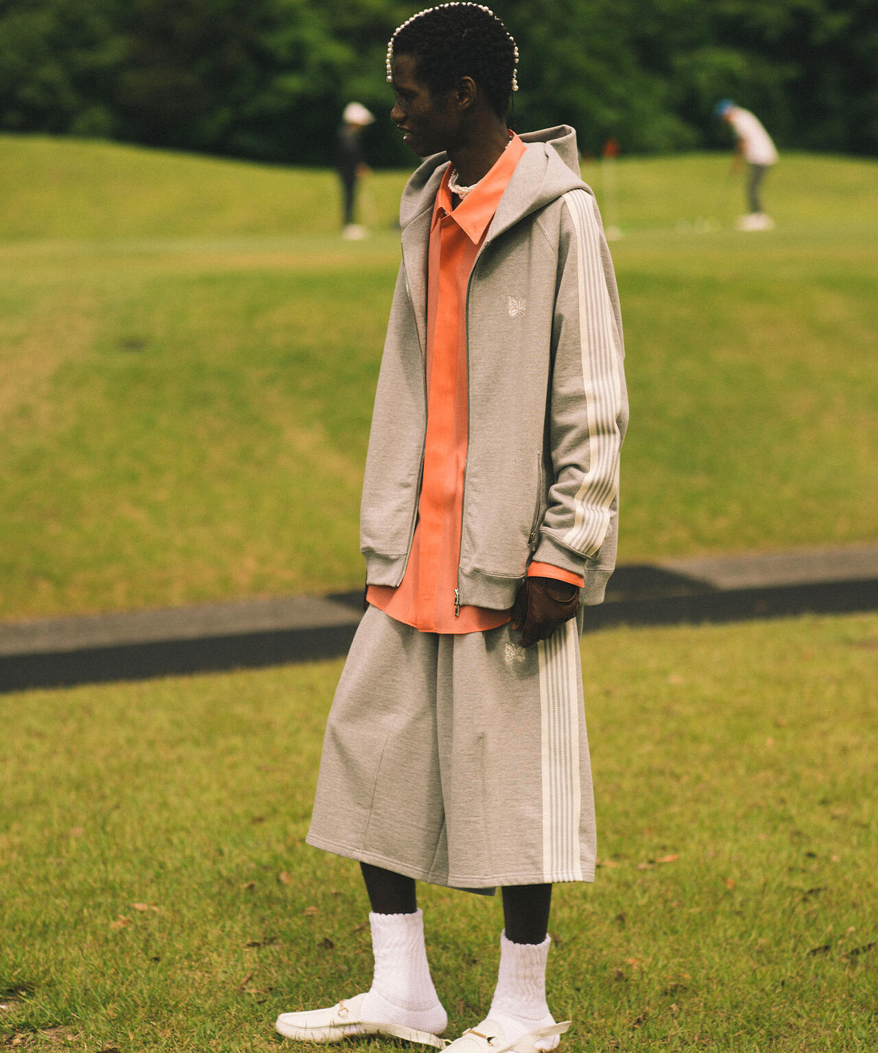 NEEDLES/ニードルズ/【LHP EXCLUSIVE】ZIP TRACK HOODY - COTTON JERSEY