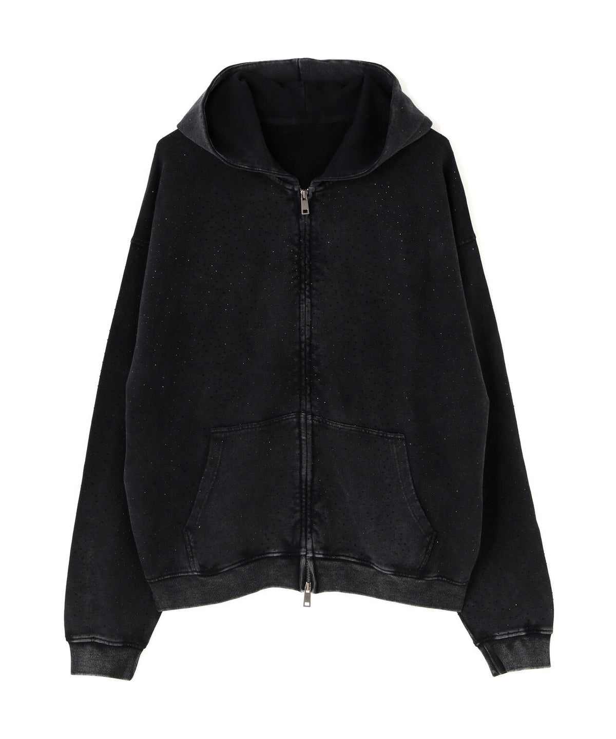 【WEB&DEPOT限定】DankeSchon/ダンケシェーン/RHINESTONE ZIP HOODIE