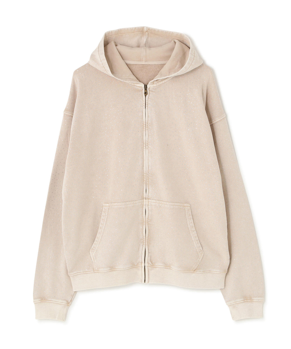 【WEB&DEPOT限定】DankeSchon/ダンケシェーン/RHINESTONE ZIP HOODIE