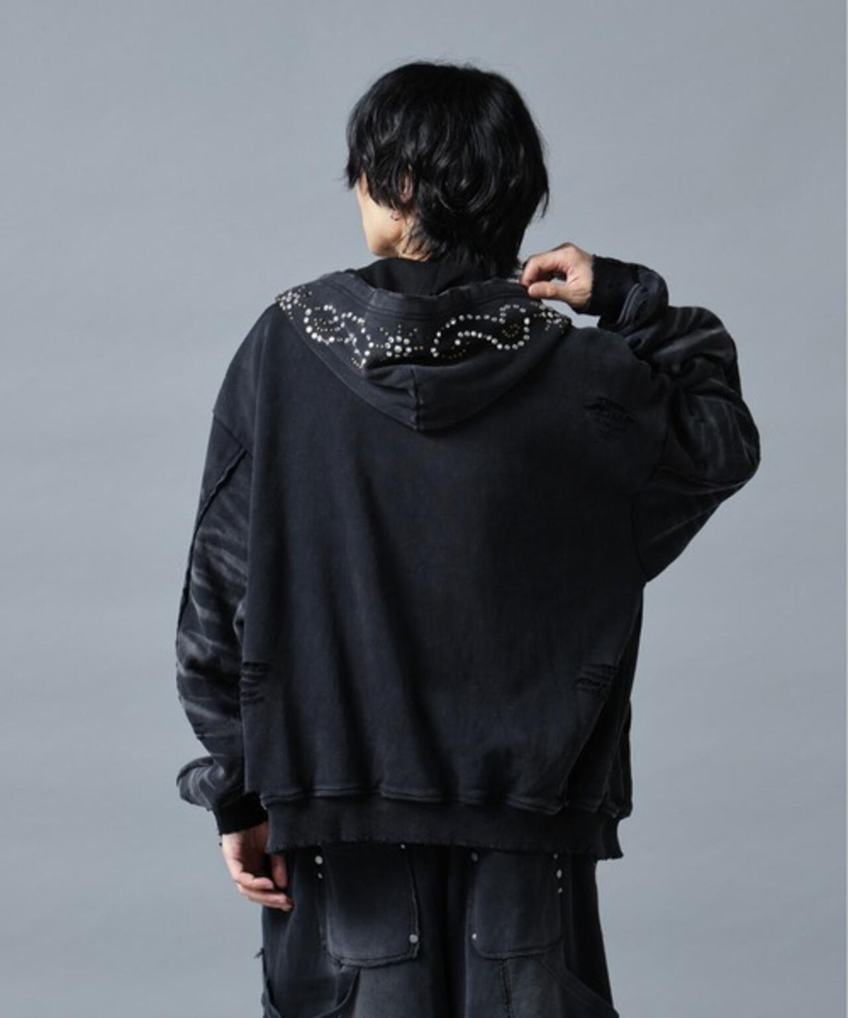 【WEB&DEPOT限定】DankeSchon/ダンケシェーン/SULFER CHEMICAL SWEAT ZIP HOODIE