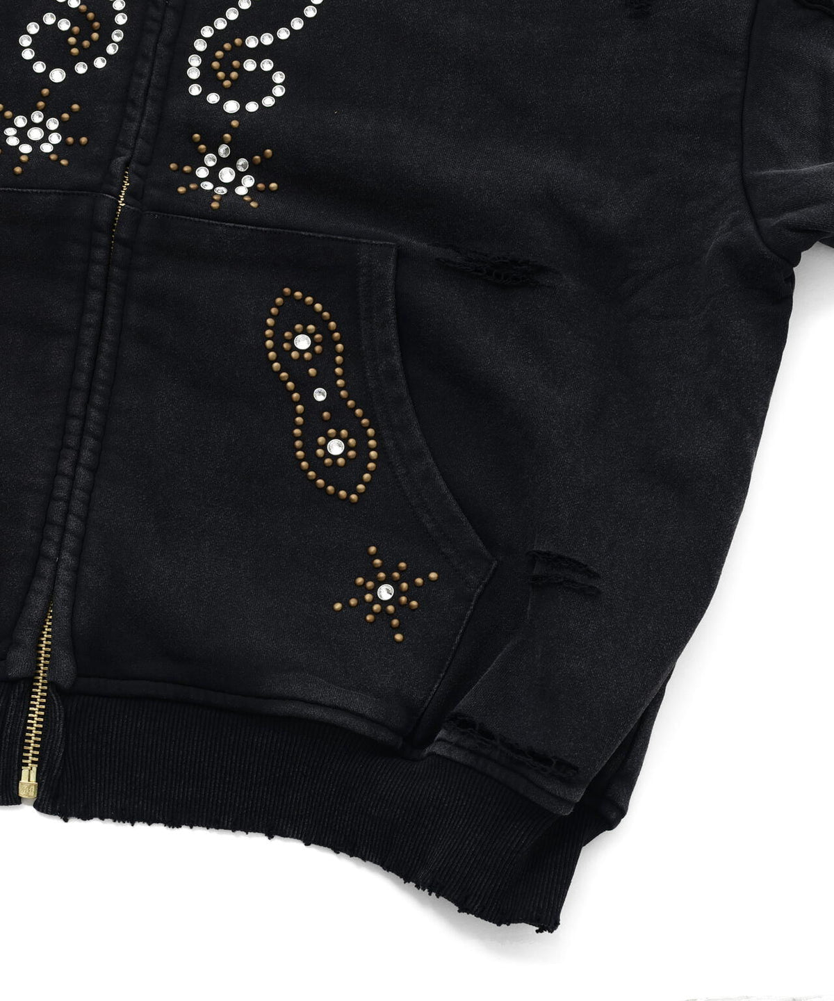 【WEB&DEPOT限定】DankeSchon/ダンケシェーン/SULFER CHEMICAL SWEAT ZIP HOODIE