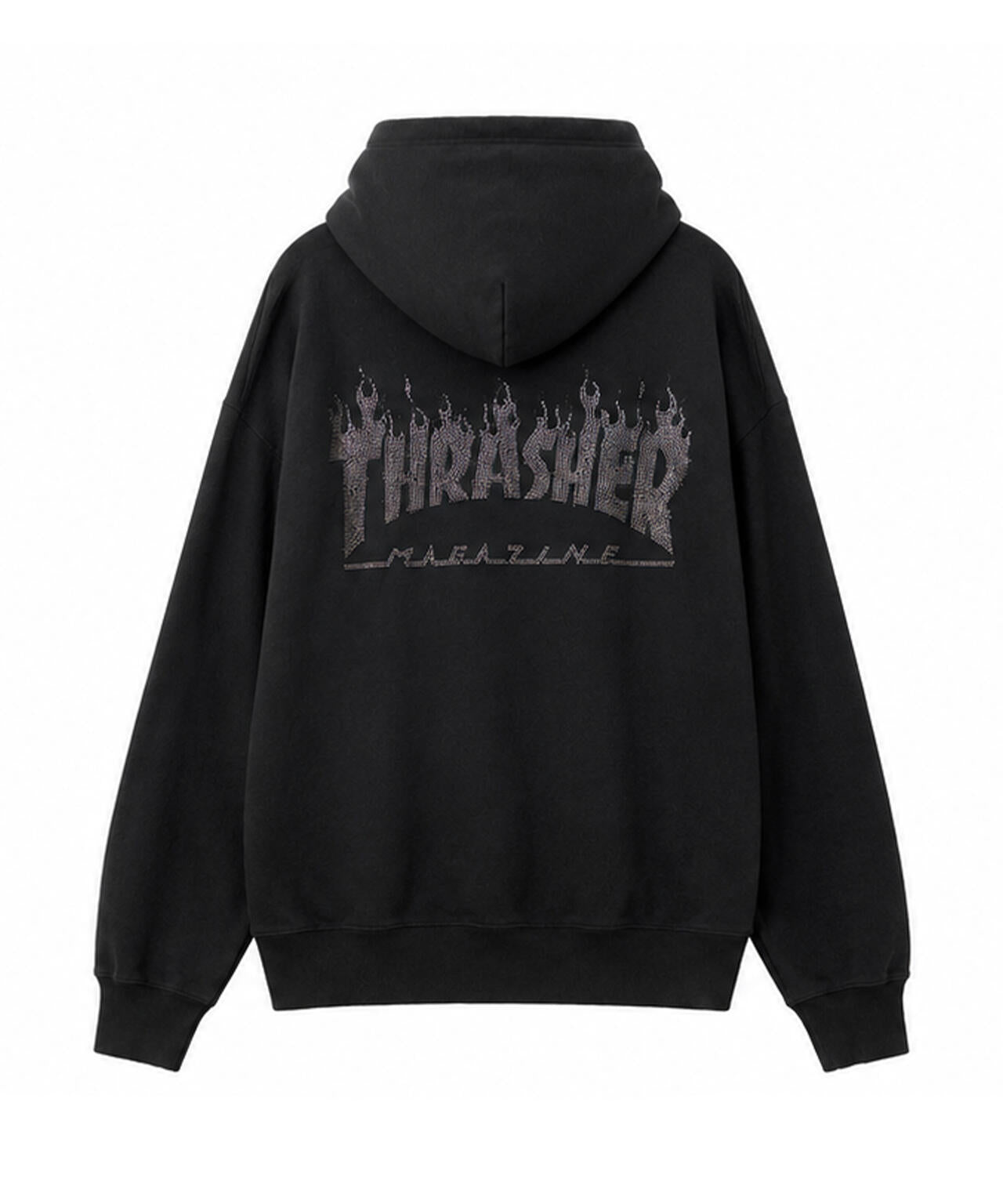 Thrasher/スラッシャー/【LHP別注】RHINESTONE HOODIE/ラインストーンフーディー