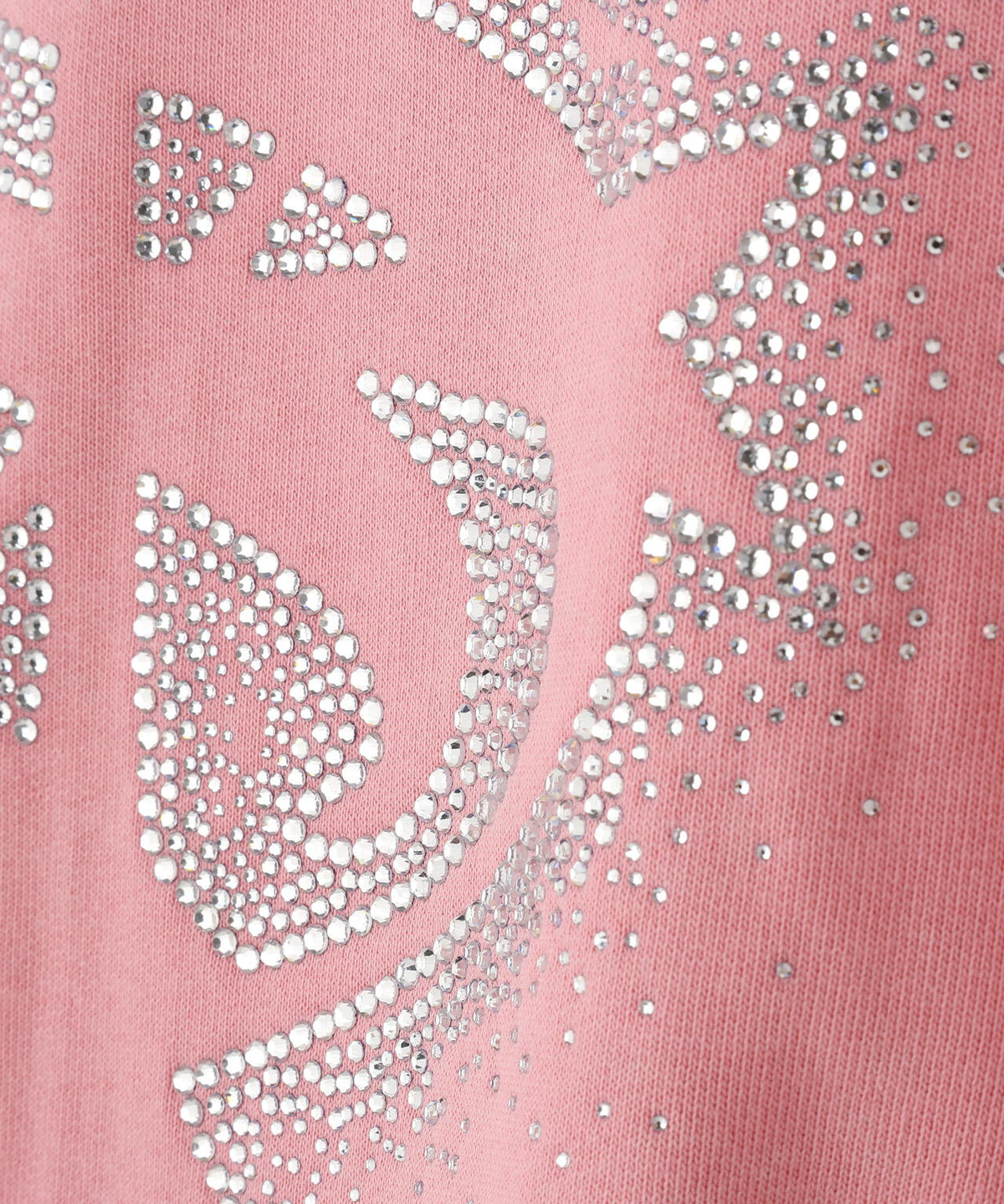 SUPPLIER/サプライヤー/Spray Cross Rhinestone Zip Hoodie