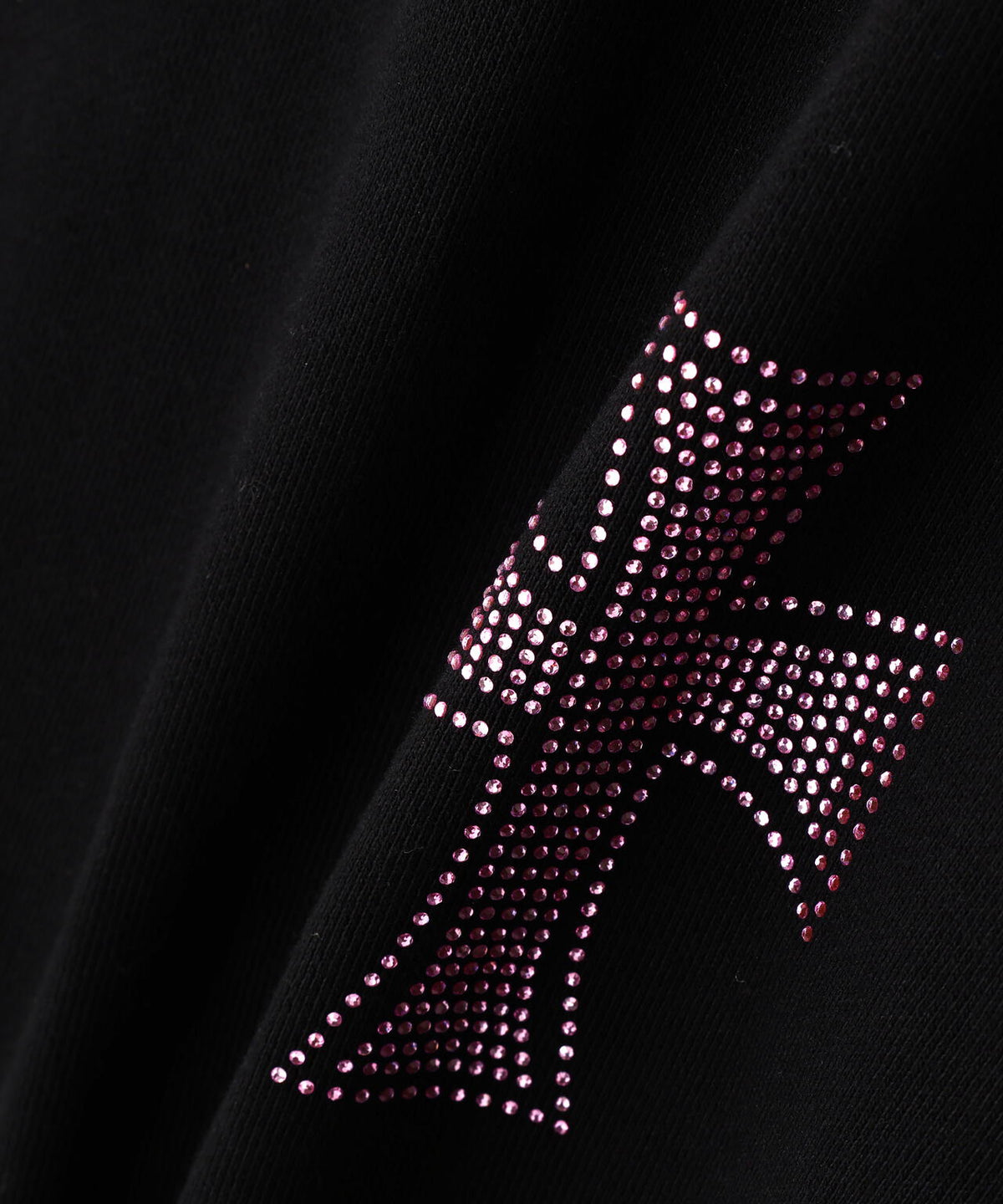 UNKNOWNLONDON/アンノウンロンドン/Allover Cross Rhinestone Zip Hoodie