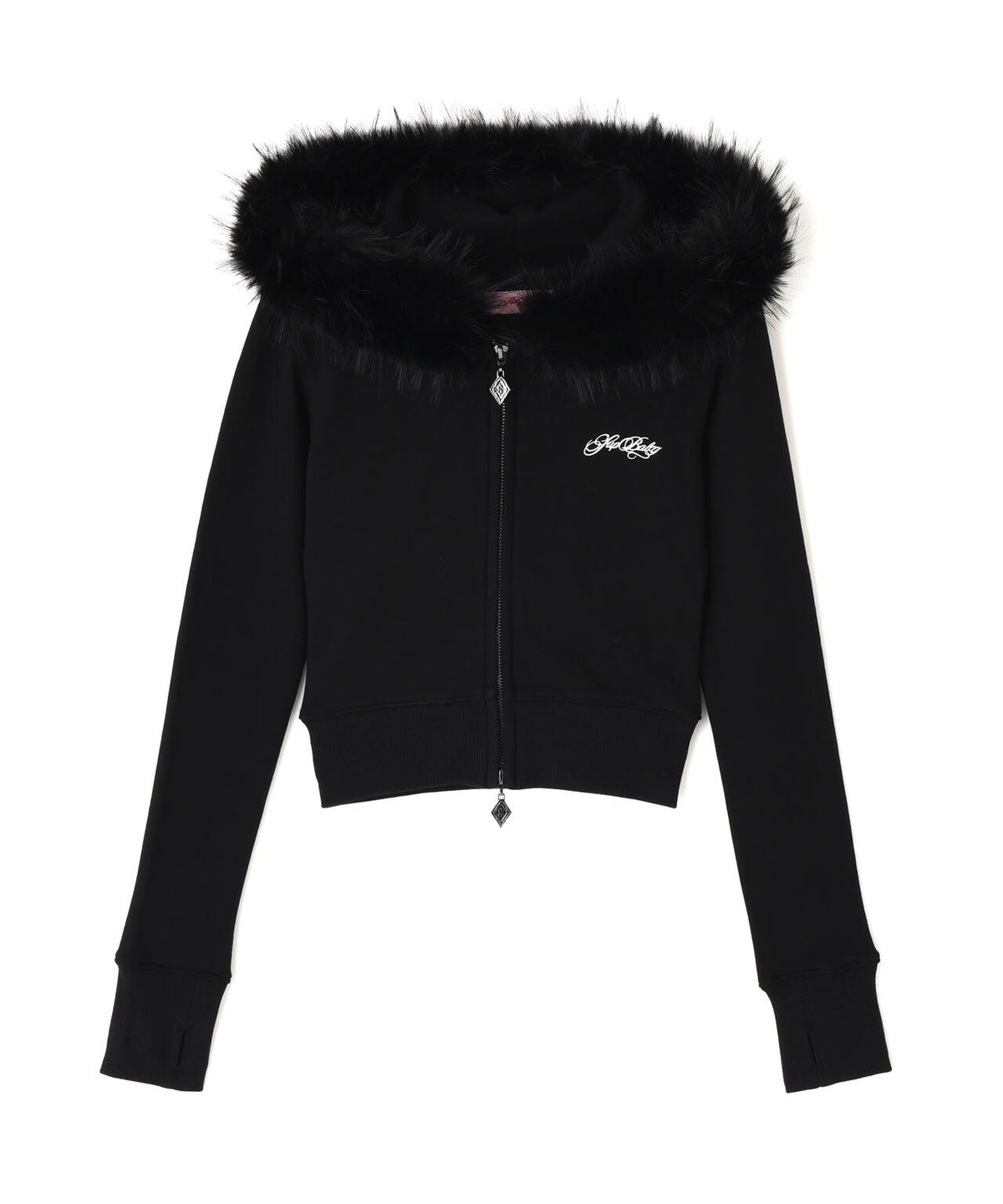 SupBaby by SUPPLIER/サプベイビーバイサプライヤー/Baby Cross Fur Zip Hoodie