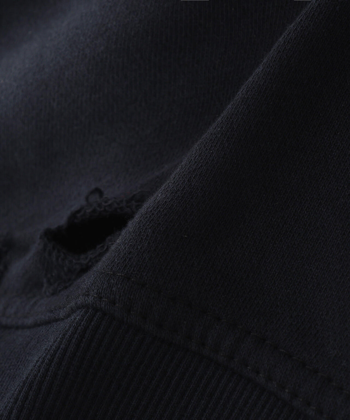 CFIERCE/フィアス/CASH RIPPED SLELES ZIP HOODIE