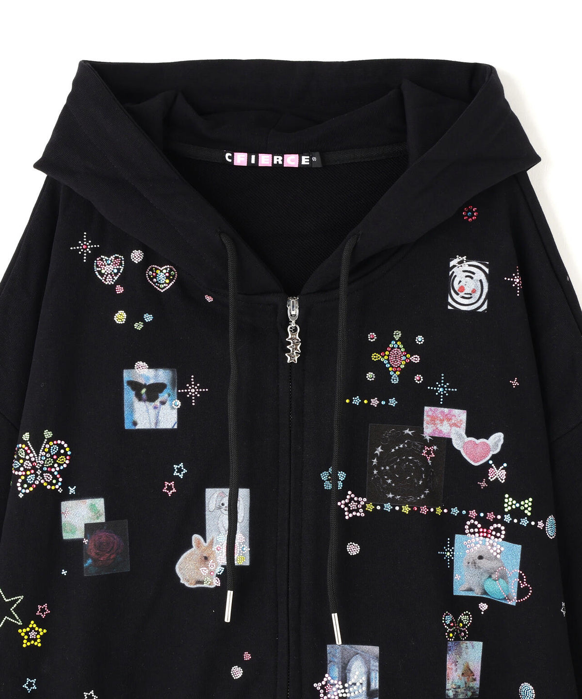 CFIERCE/フィアス/STICKER BUNNY HOODIE