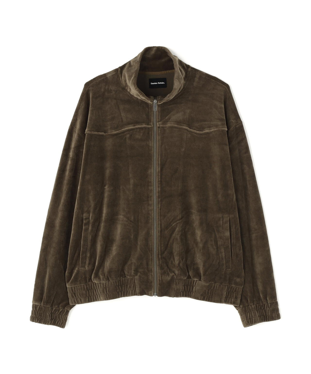 【WEB&DEPOT限定】DankeSchon/ダンケシェーン/VELOR TRACK JACKET