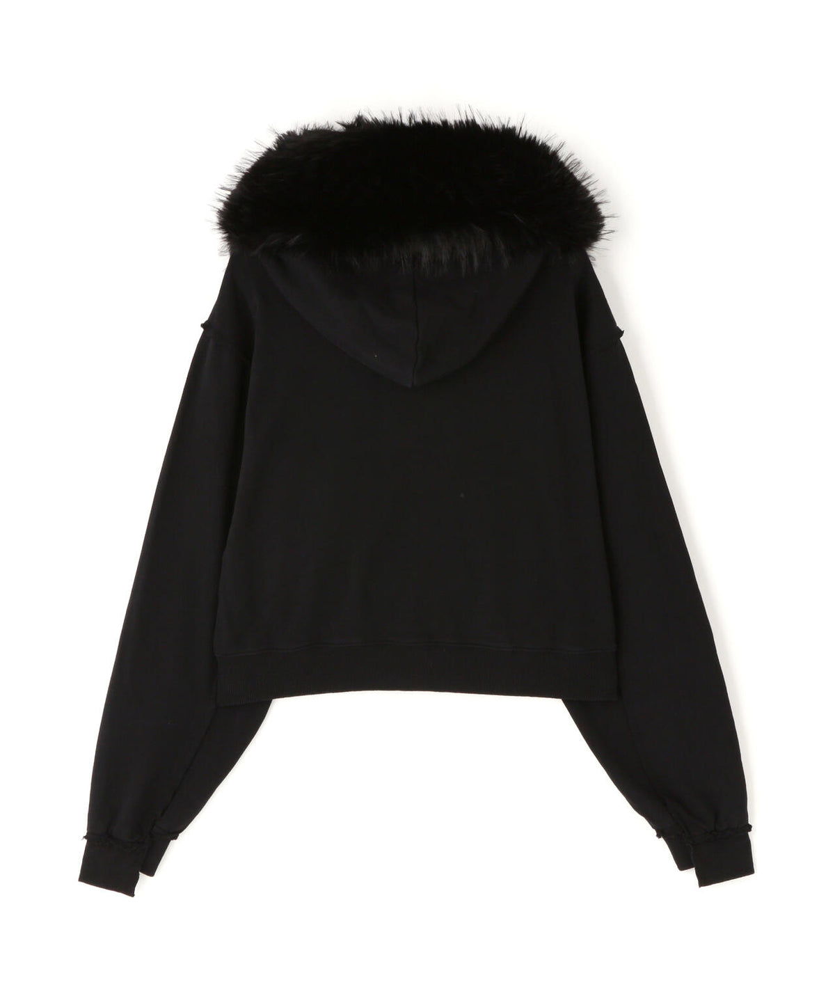 DankeSchon/ダンケシェーン/WOMEN FUR SWEAT HOODIE