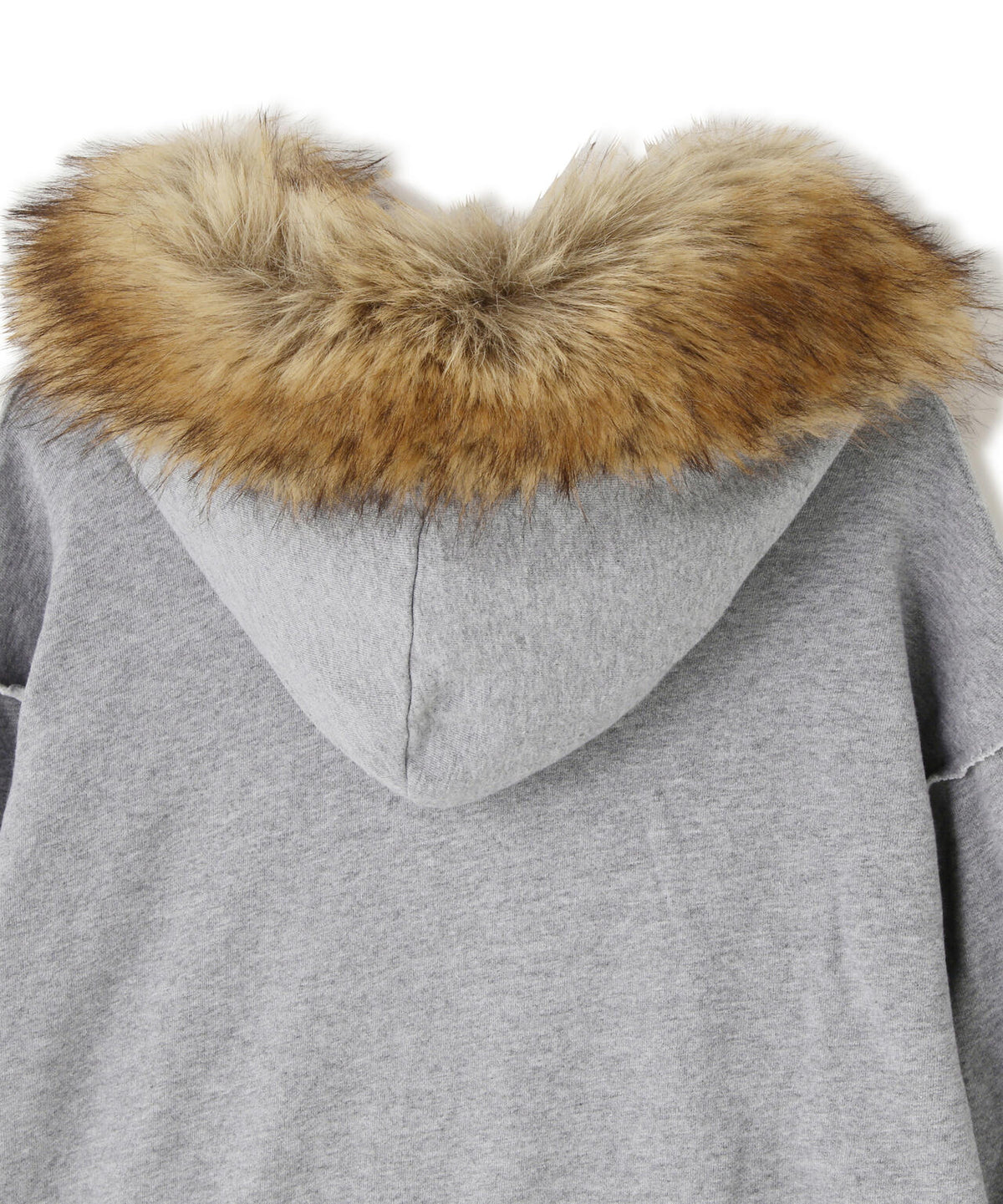 DankeSchon/ダンケシェーン/WOMEN FUR SWEAT HOODIE
