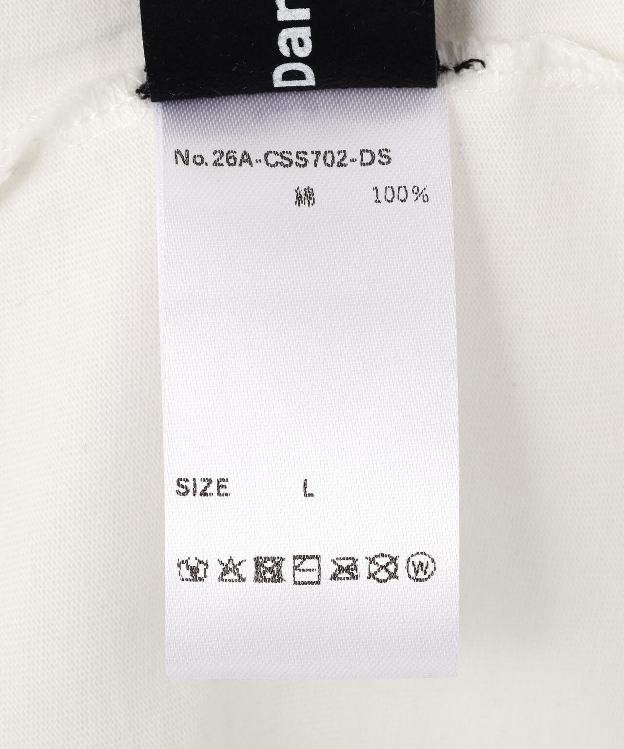 【WEB&DEPOT限定】DankeSchon/ダンケシェーン/RHINESTONE S/S T-SHIRTS