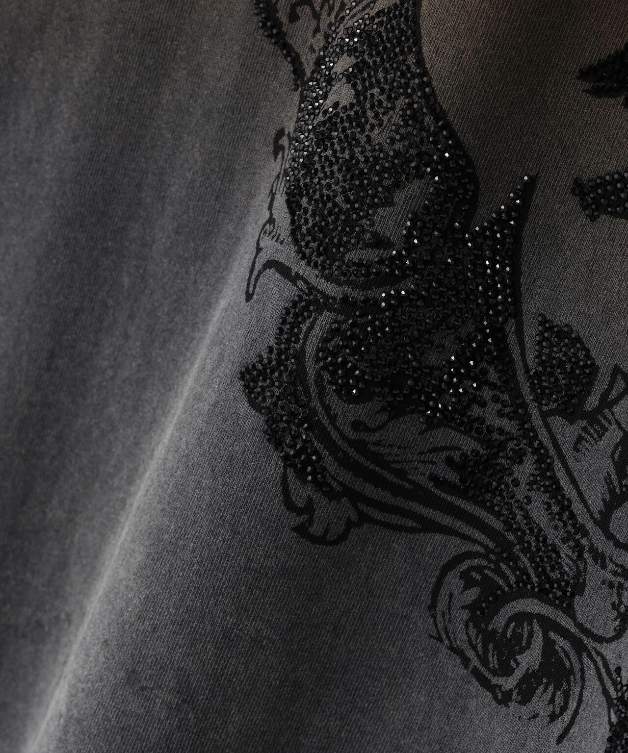 DankeSchon/ダンケシェーン/GRADATION RHINESTONE BIRD TEE